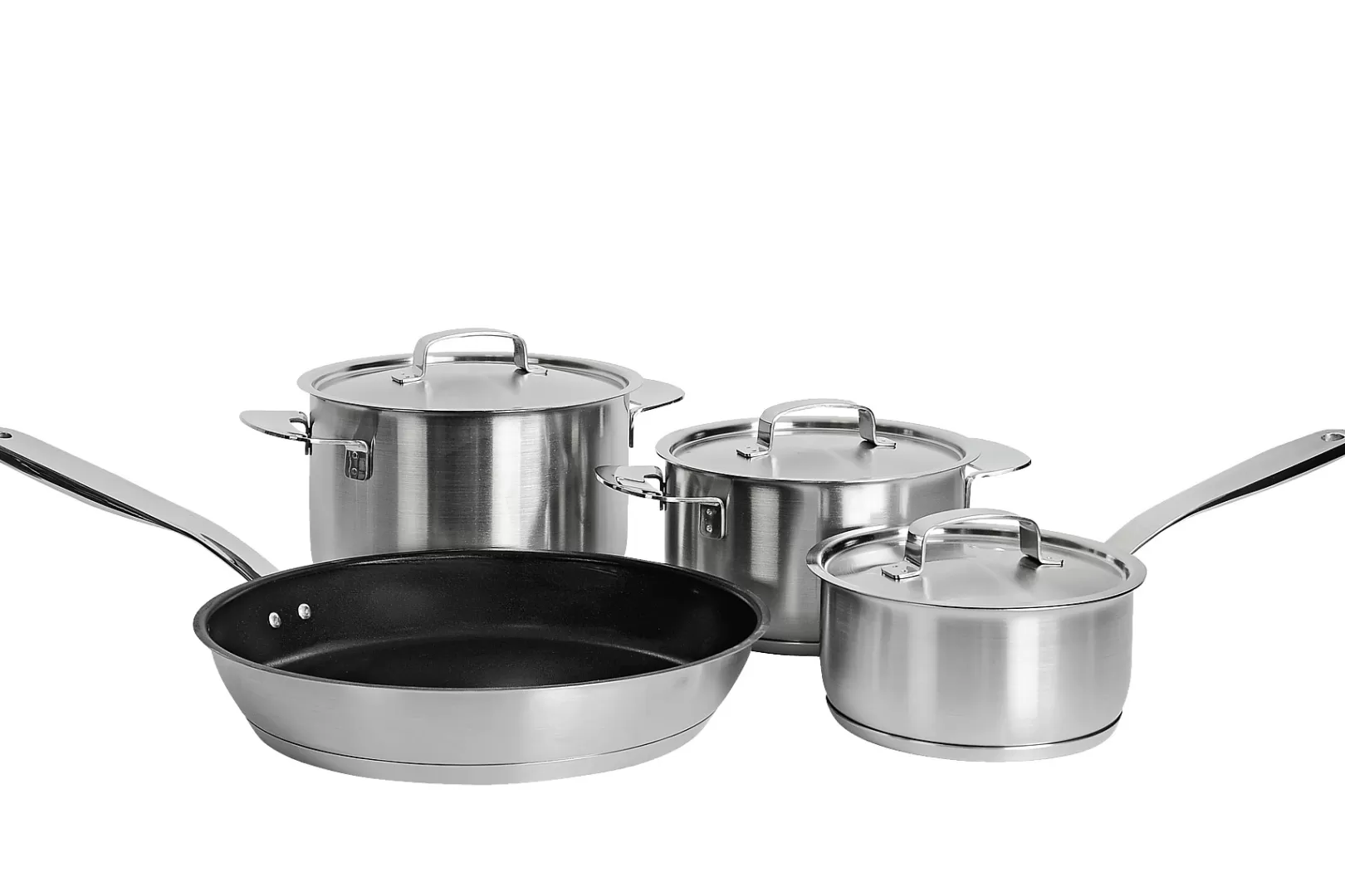 Cheap Fiskars Starter-Pfannenset „All Steel" (4-Teilig) Kuchenzubehör