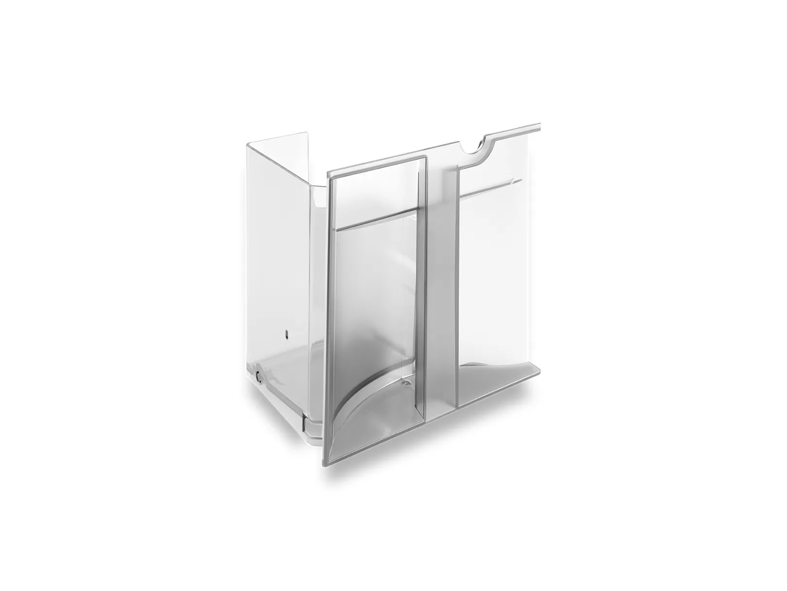 New Grauer Transparenter Abfallbehalter Ersatzteile